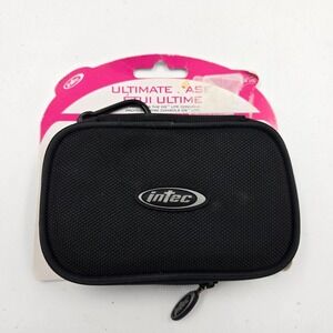Intec Ultimate Case for Nintendo DS Lite Black Zippered Travel Pouch G1878 NIP
